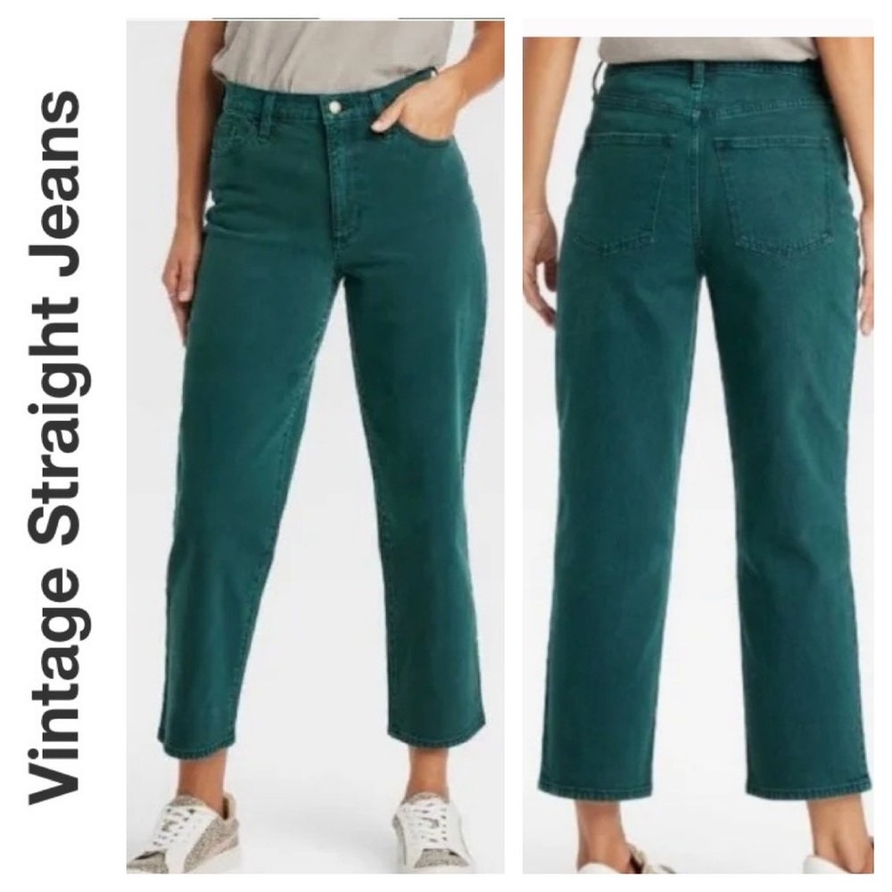 ➡️NWT Universal Thread Vintage Straight Leg Jean Size 26Shortx24”